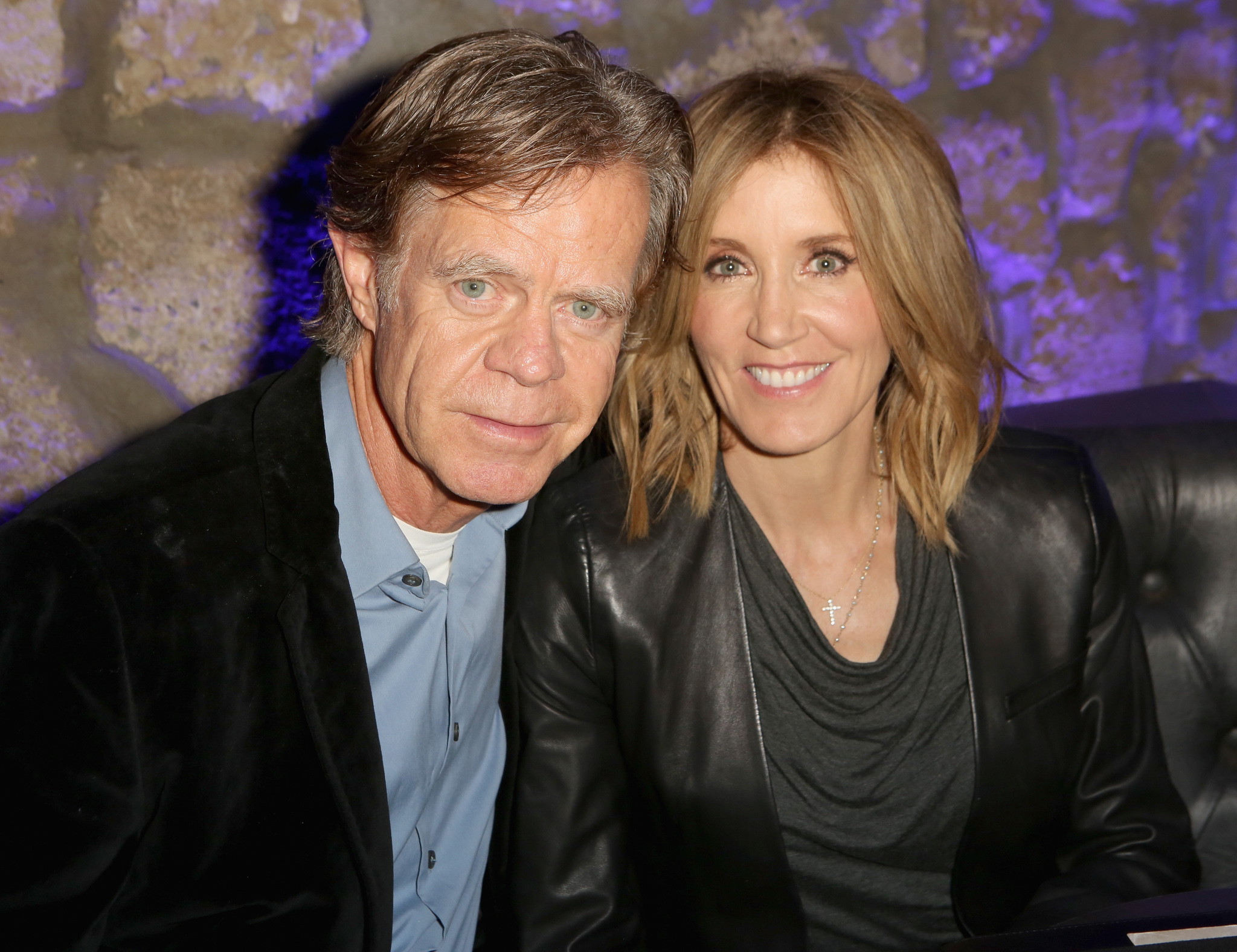 William H. Macy and Felicity Huffman at event of Pyragas (2014)