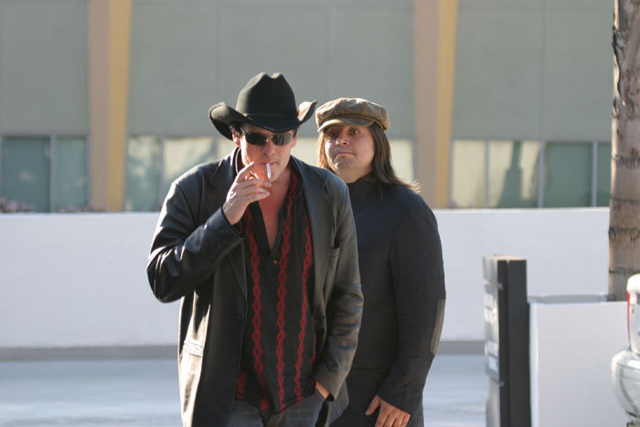 Michael Madsen as Boss and Oleg Stepchenko as Limo driver