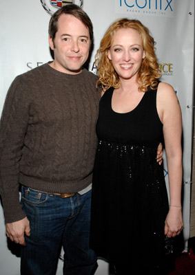 Matthew Broderick and Virginia Madsen at event of Diminished Capacity (2008)