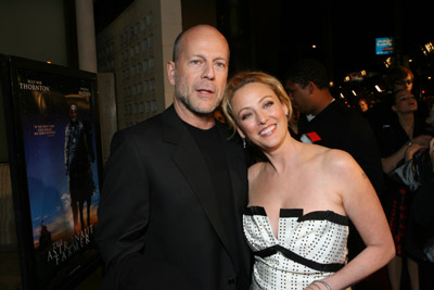 Bruce Willis and Virginia Madsen at event of The Astronaut Farmer (2006)