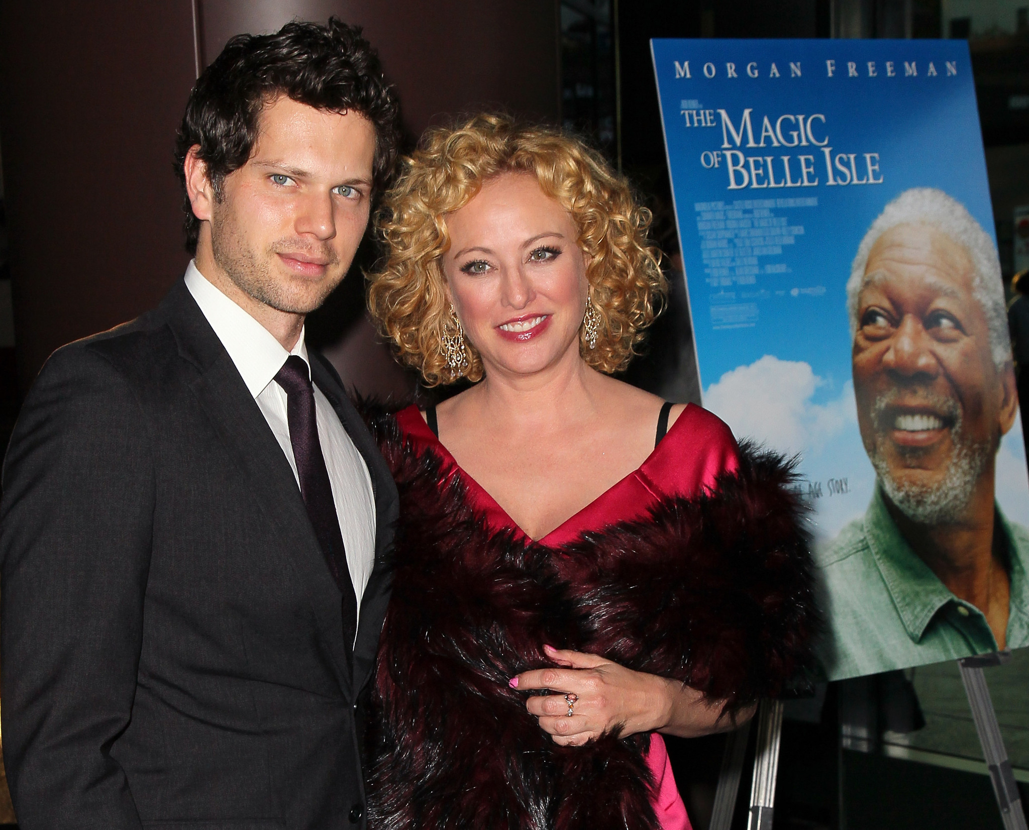 Virginia Madsen and Nick Holmes at event of The Magic of Belle Isle (2012)