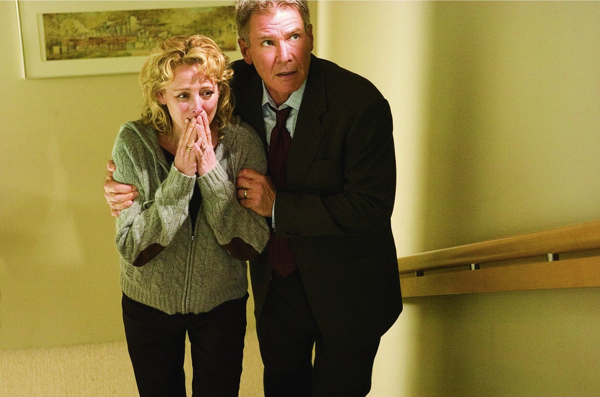 Still of Harrison Ford and Virginia Madsen in Firewall (2006)
