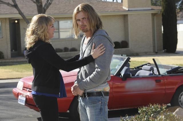 Virginia Madsen and Patrick John Flueger in Scoundrels (2010)