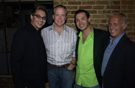 Director Dean Ronalds, Actor Lee Majors, Producer/Actor Brian Ronalds, and Executive Producer Kevin Berman at the Hollywood Premiere of 