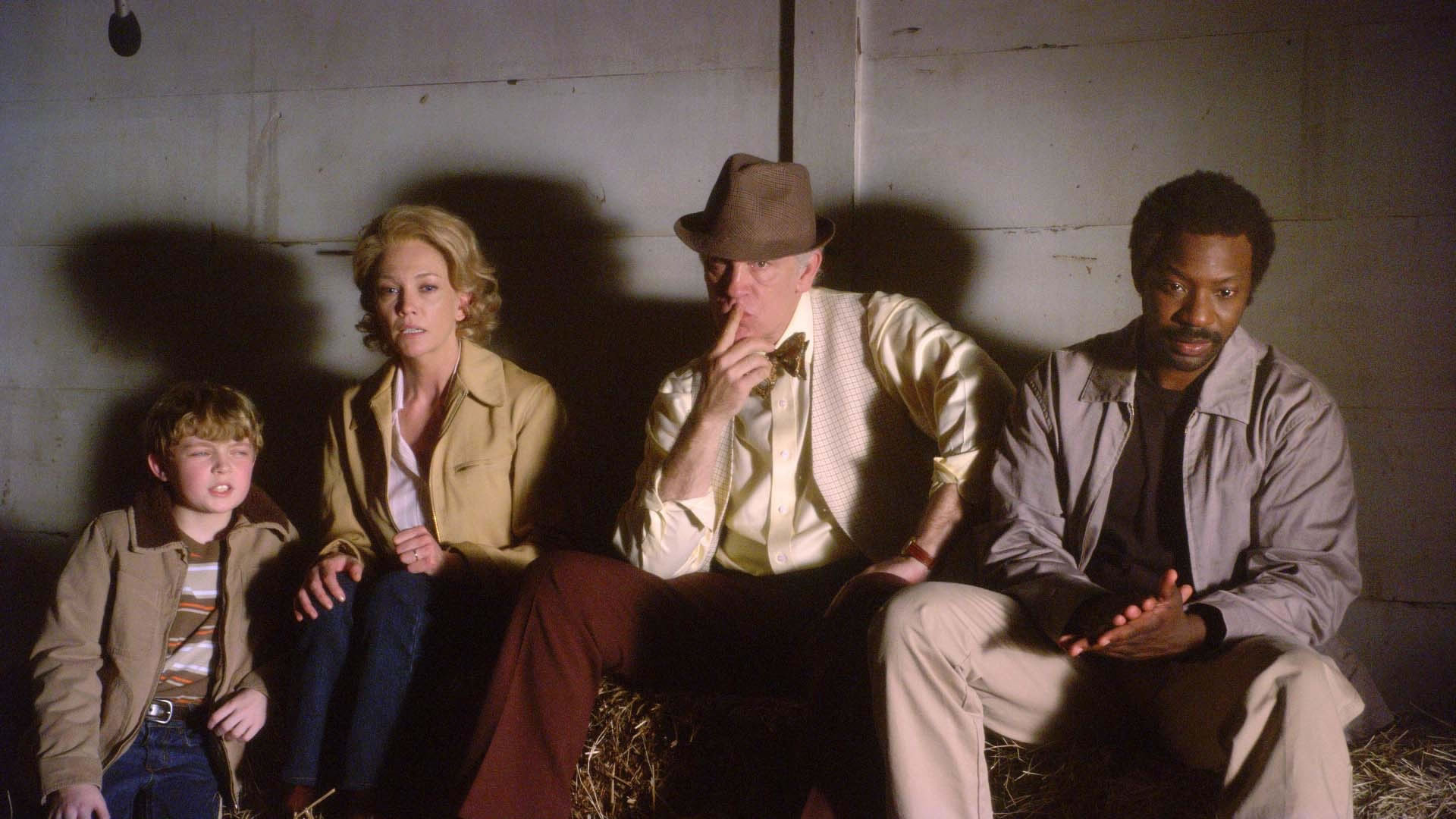 Still of Diane Lane, John Malkovich and Nelsan Ellis in Secretariat (2010)