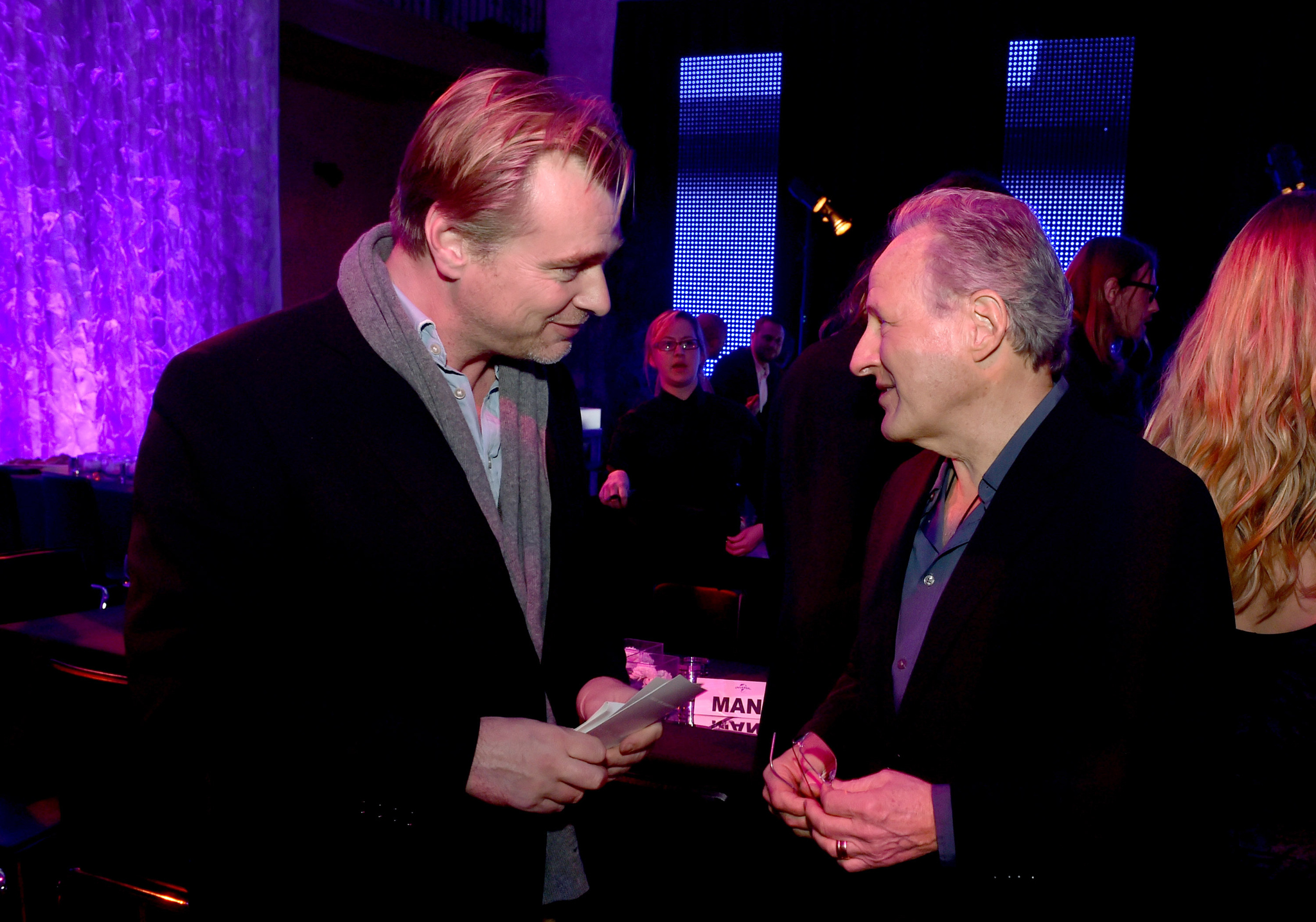 Michael Mann and Christopher Nolan at event of Programisiai (2015)