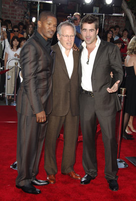 Michael Mann, Jamie Foxx and Colin Farrell at event of Miami Vice (2006)