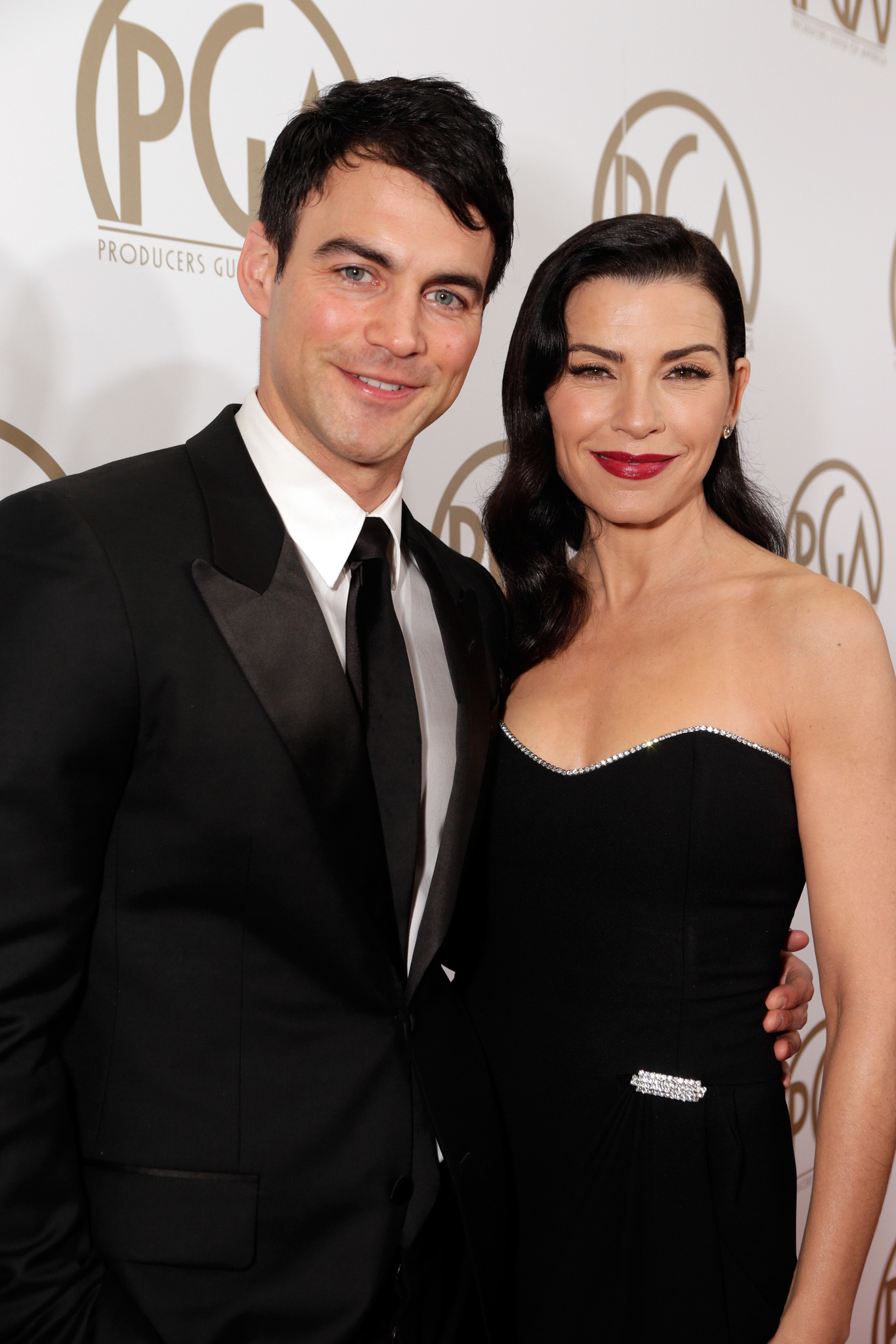 Keith Lieberthal and actress Julianna Margulies