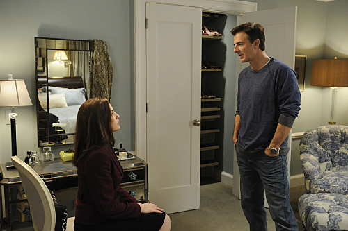 Still of Julianna Margulies and Chris Noth in The Good Wife (2009)