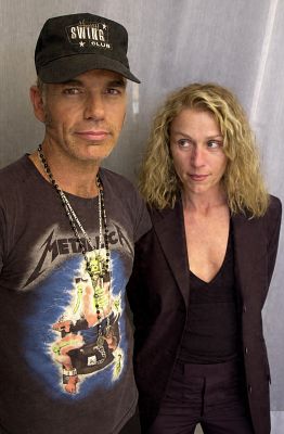 Frances McDormand and Billy Bob Thornton at event of The Man Who Wasn't There (2001)