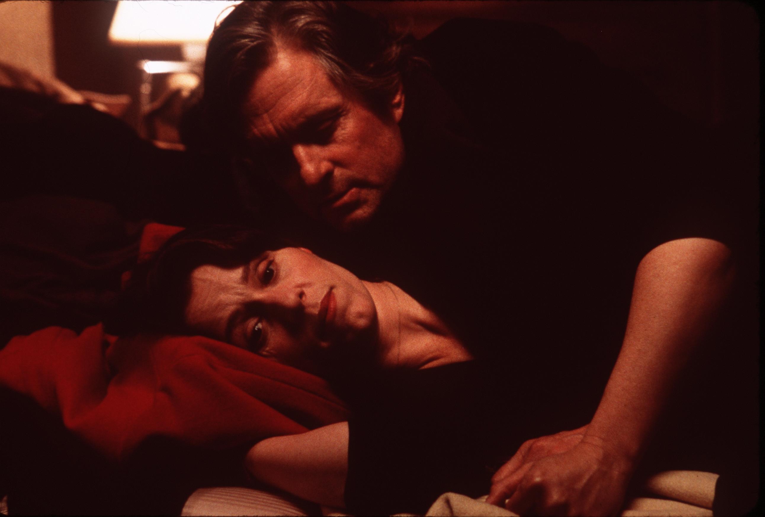 Still of Michael Douglas and Frances McDormand in Wonder Boys (2000)