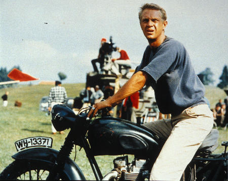 Steve McQueen in The Great Escape (1963)