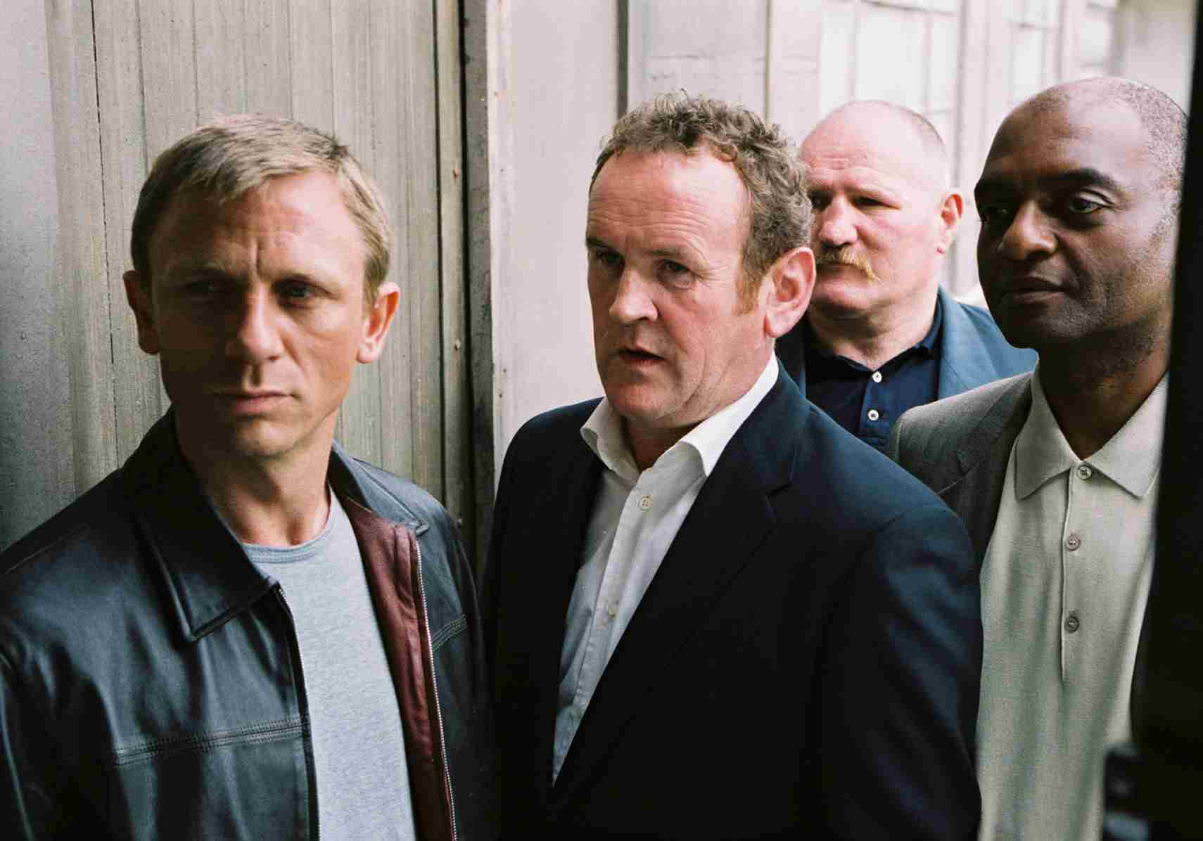 Still of Colm Meaney, Daniel Craig and George Harris in Layer Cake (2004)
