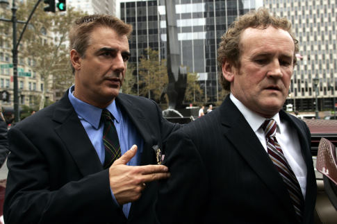 Still of Colm Meaney and Chris Noth in Law & Order: Criminal Intent (2001)