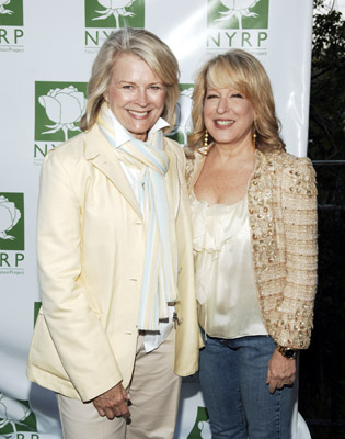 Candice Bergen and Bette Midler