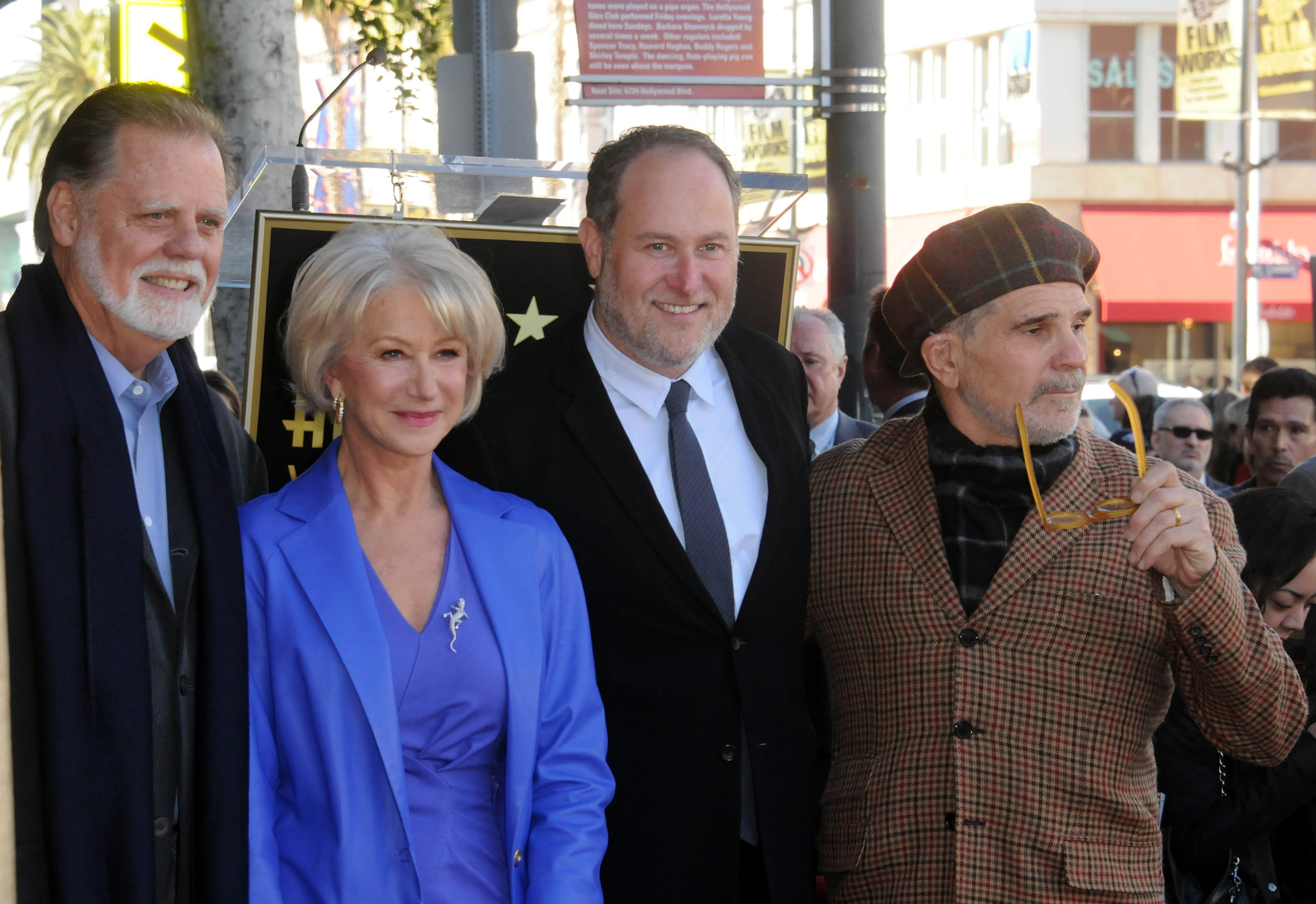 Taylor Hackford, David Mamet, Helen Mirren and Jon Turteltaub