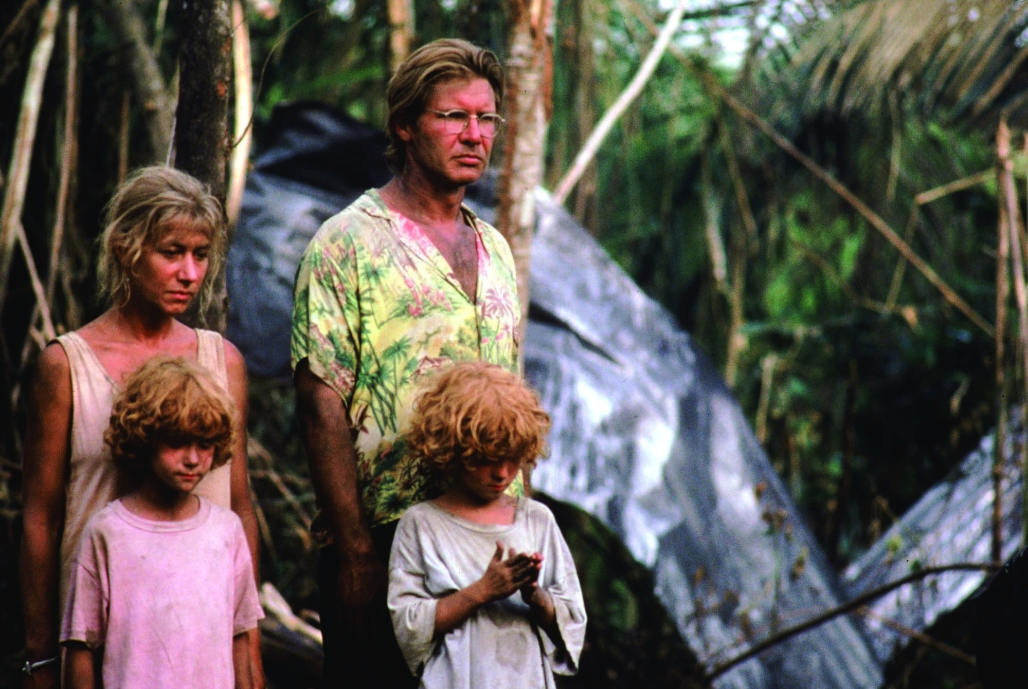 Still of Harrison Ford and Helen Mirren in The Mosquito Coast (1986)