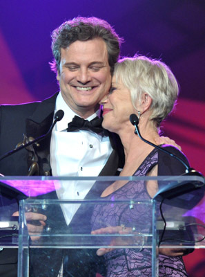 Colin Firth and Helen Mirren