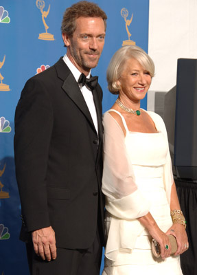 Helen Mirren and Hugh Laurie