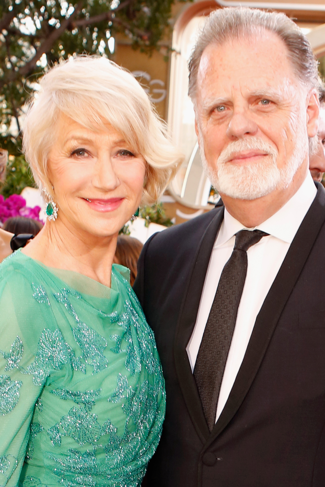 Taylor Hackford and Helen Mirren