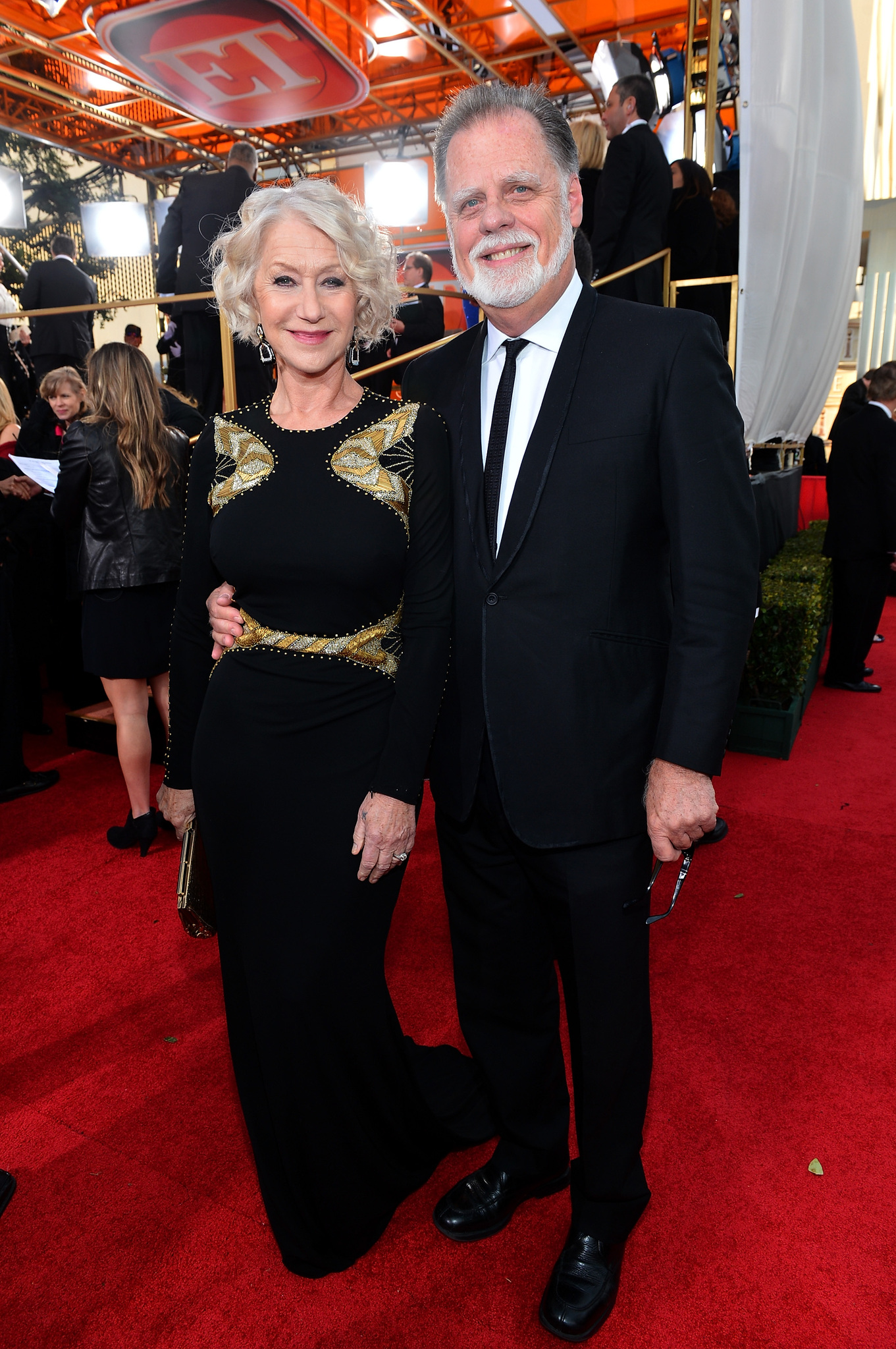 Taylor Hackford and Helen Mirren