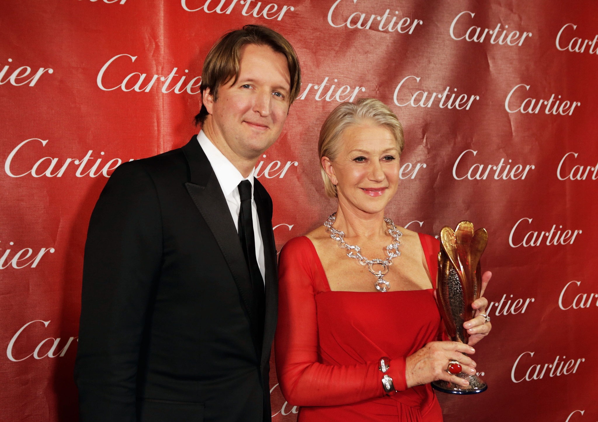 Helen Mirren and Tom Hooper