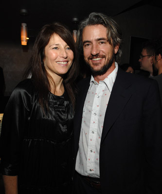 Dermot Mulroney and Catherine Keener at event of God Grew Tired of Us: The Story of Lost Boys of Sudan (2006)