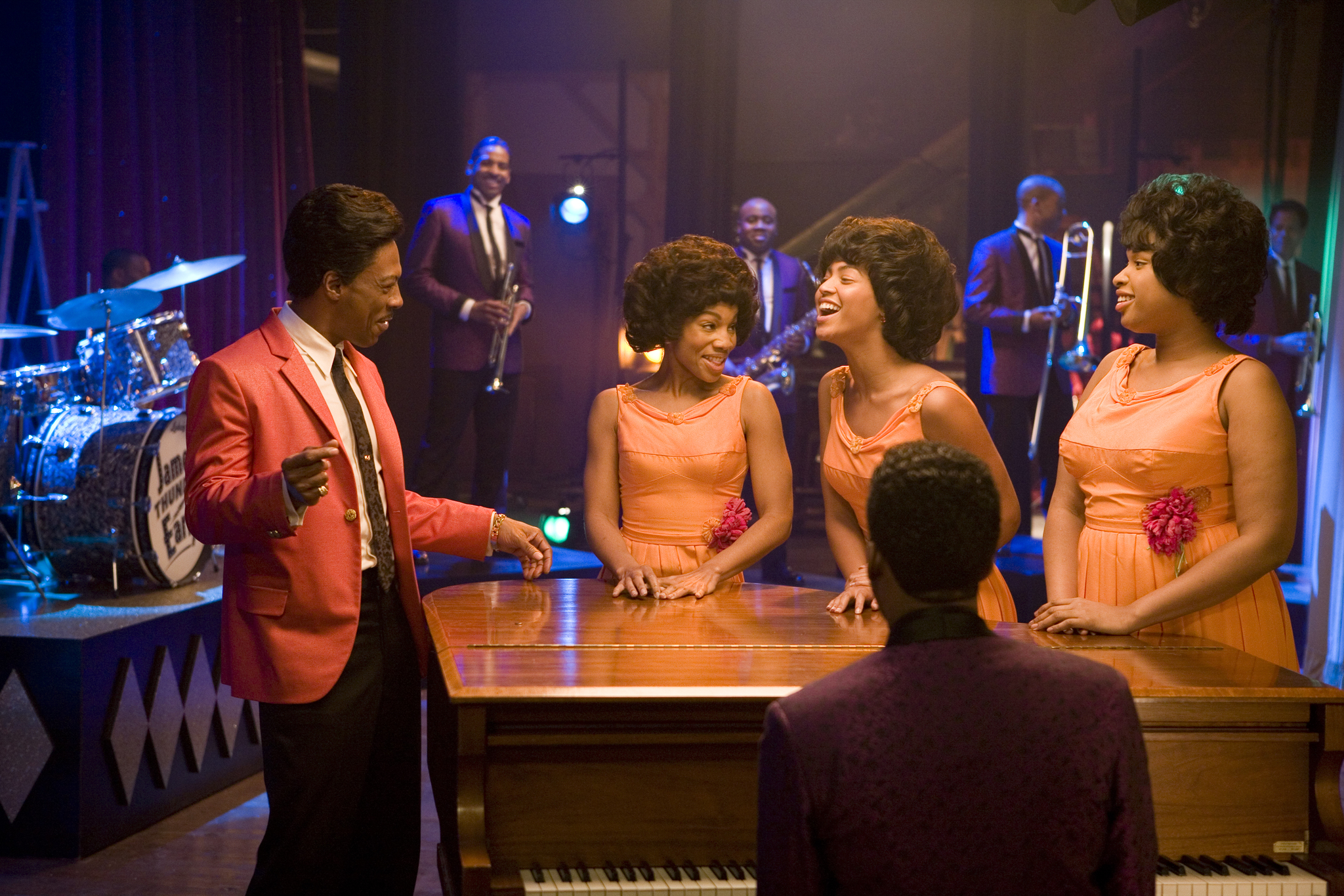 Still of Eddie Murphy, Beyoncé Knowles, Anika Noni Rose and Jennifer Hudson in Dreamgirls (2006)