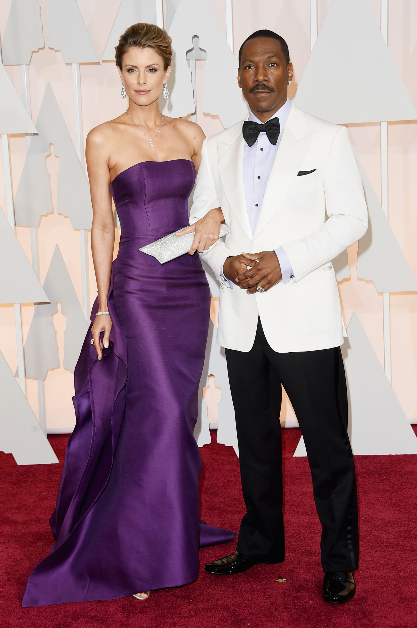 Eddie Murphy and Paige Butcher at event of The Oscars (2015)
