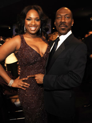 Eddie Murphy and Jennifer Hudson at event of 13th Annual Screen Actors Guild Awards (2007)