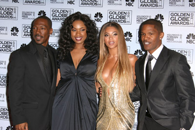 Eddie Murphy, Jamie Foxx, Beyoncé Knowles and Jennifer Hudson