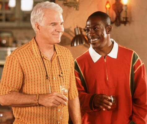 Still of Steve Martin and Eddie Murphy in Bowfinger (1999)