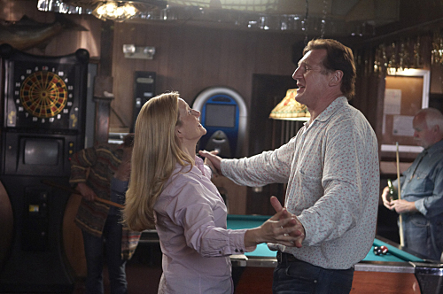 Still of Liam Neeson and Laura Linney in The Big C (2010)