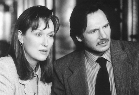 Still of Liam Neeson and Meryl Streep in Before and After (1996)