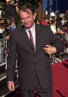 Sam Neill at event of Jurassic Park III (2001)