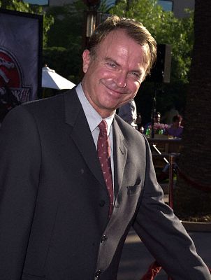 Sam Neill at event of Jurassic Park III (2001)