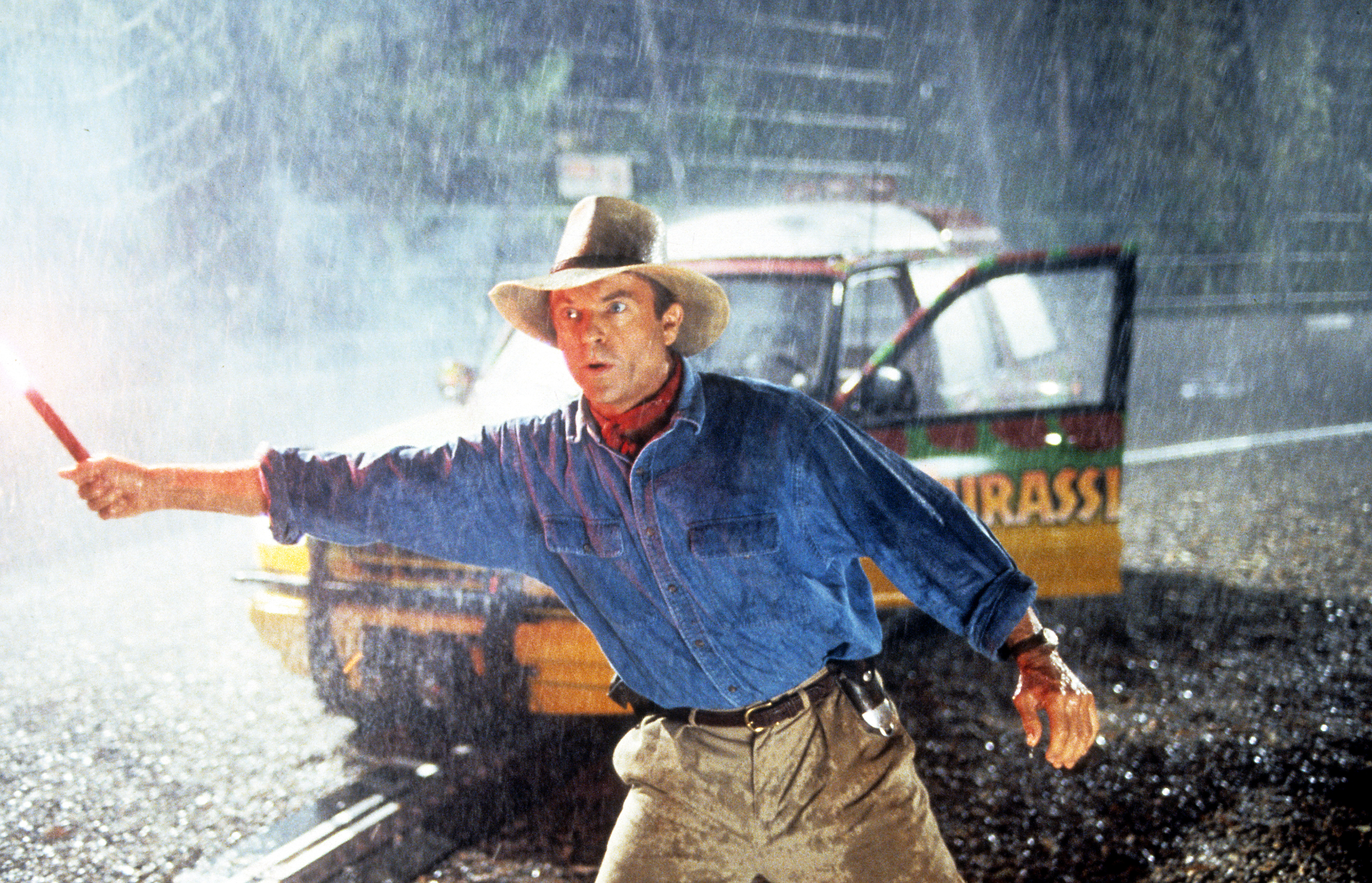 Still of Sam Neill in Juros periodo parkas (1993)