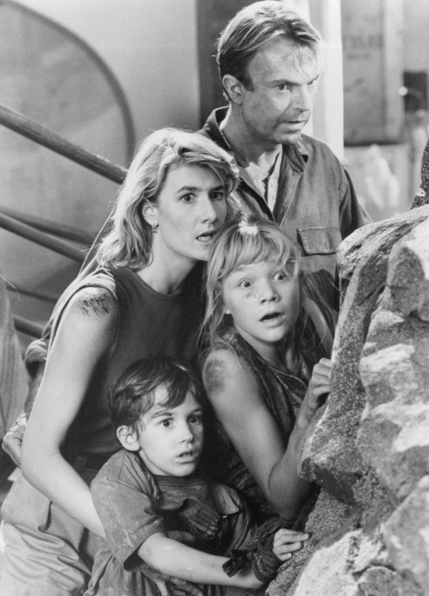 Still of Laura Dern, Sam Neill, Ariana Richards and Joseph Mazzello in Juros periodo parkas (1993)