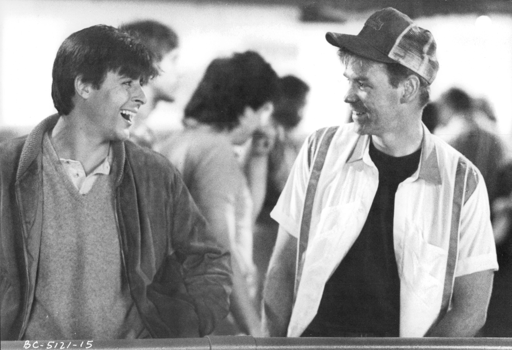 Still of David Caruso and Judd Nelson in Blue City (1986)