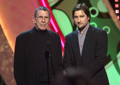 Leonard Nimoy and Luke Wilson at event of The 5th Annual TV Land Awards (2007)