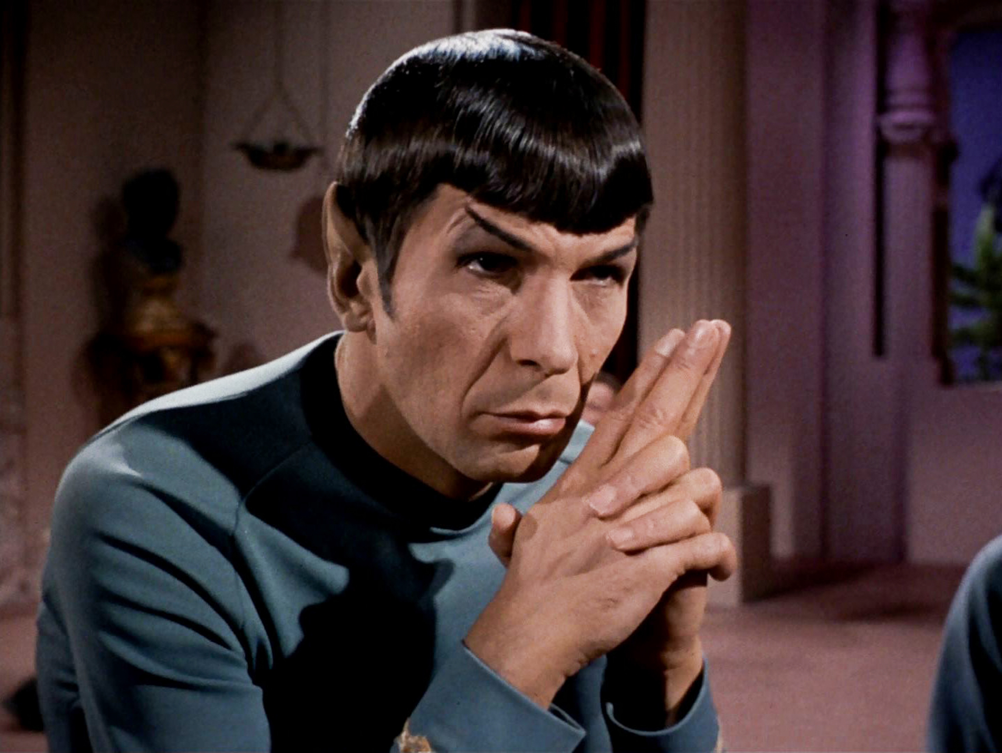 Still of Leonard Nimoy in Star Trek (1966)