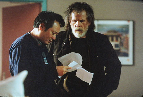 Ang Lee and Nick Nolte in Hulk (2003)