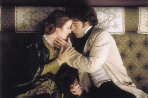 Still of Jennifer Ehle and Jeremy Northam in Possession (2002)