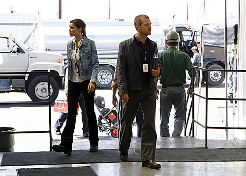 Still of Chris O'Donnell and Daniela Ruah in NCIS: Los Angeles (2009)