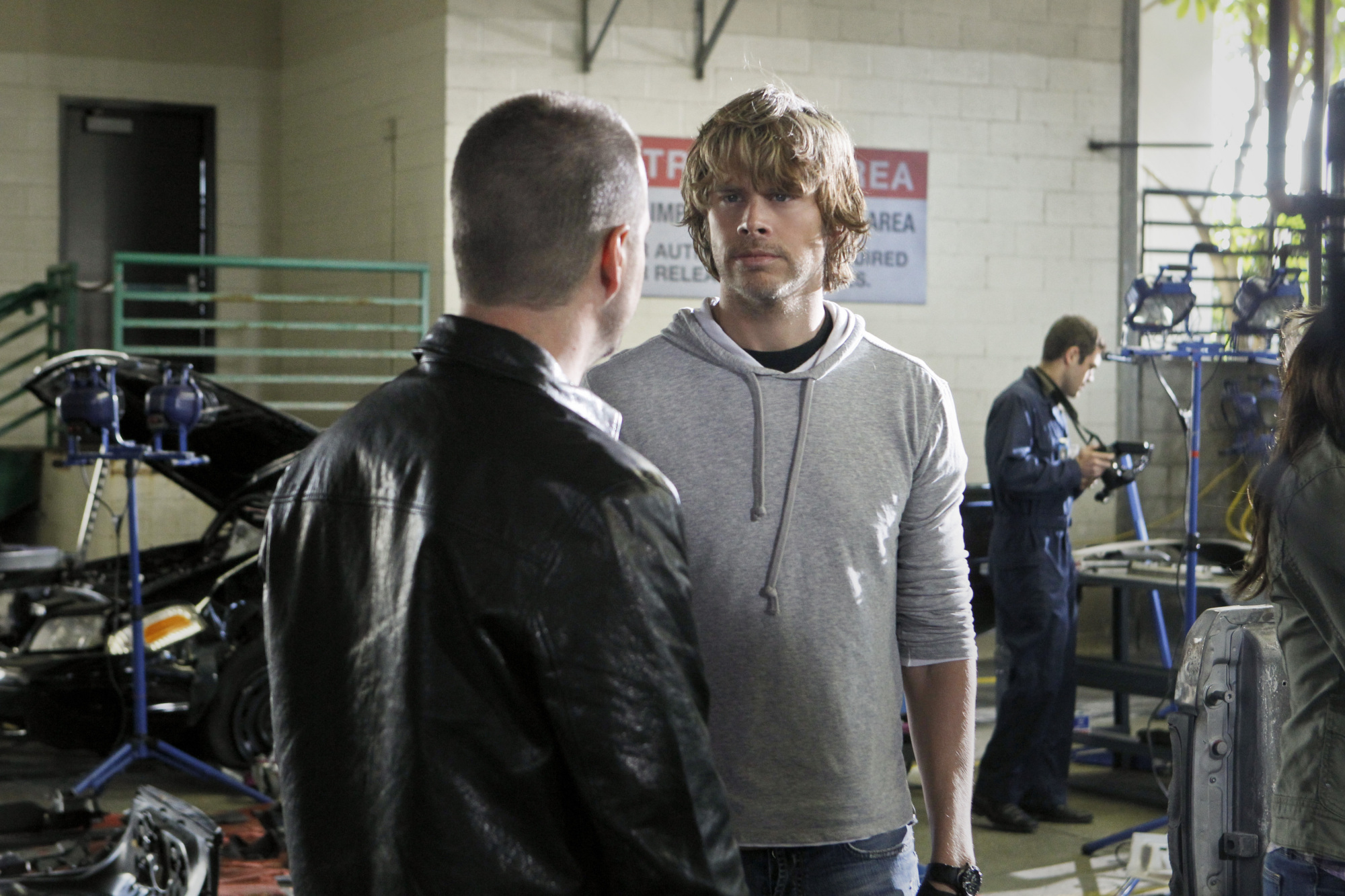 Still of Chris O'Donnell and Eric Christian Olsen in NCIS: Los Angeles (2009)