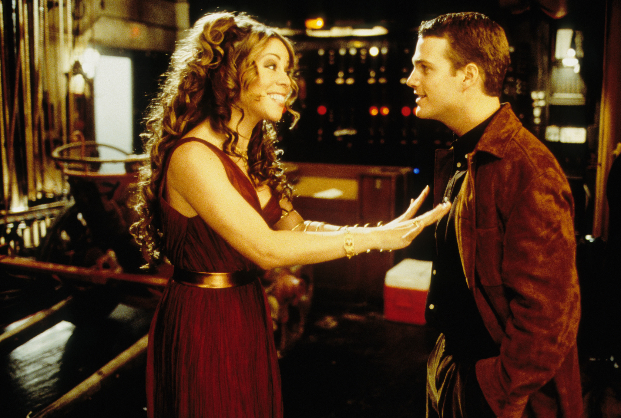 Still of Chris O'Donnell and Mariah Carey in The Bachelor (1999)