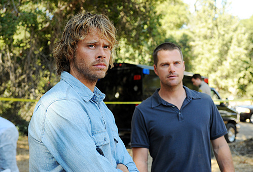 Still of Chris O'Donnell and Eric Christian Olsen in NCIS: Los Angeles (2009)