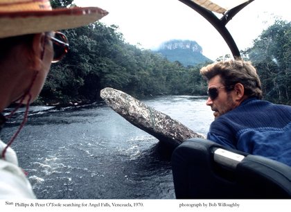 Peter O'Toole and Sian Phillips searching for Angel Falls, Venezuela 1970 © 1978 Bob Willoughby
