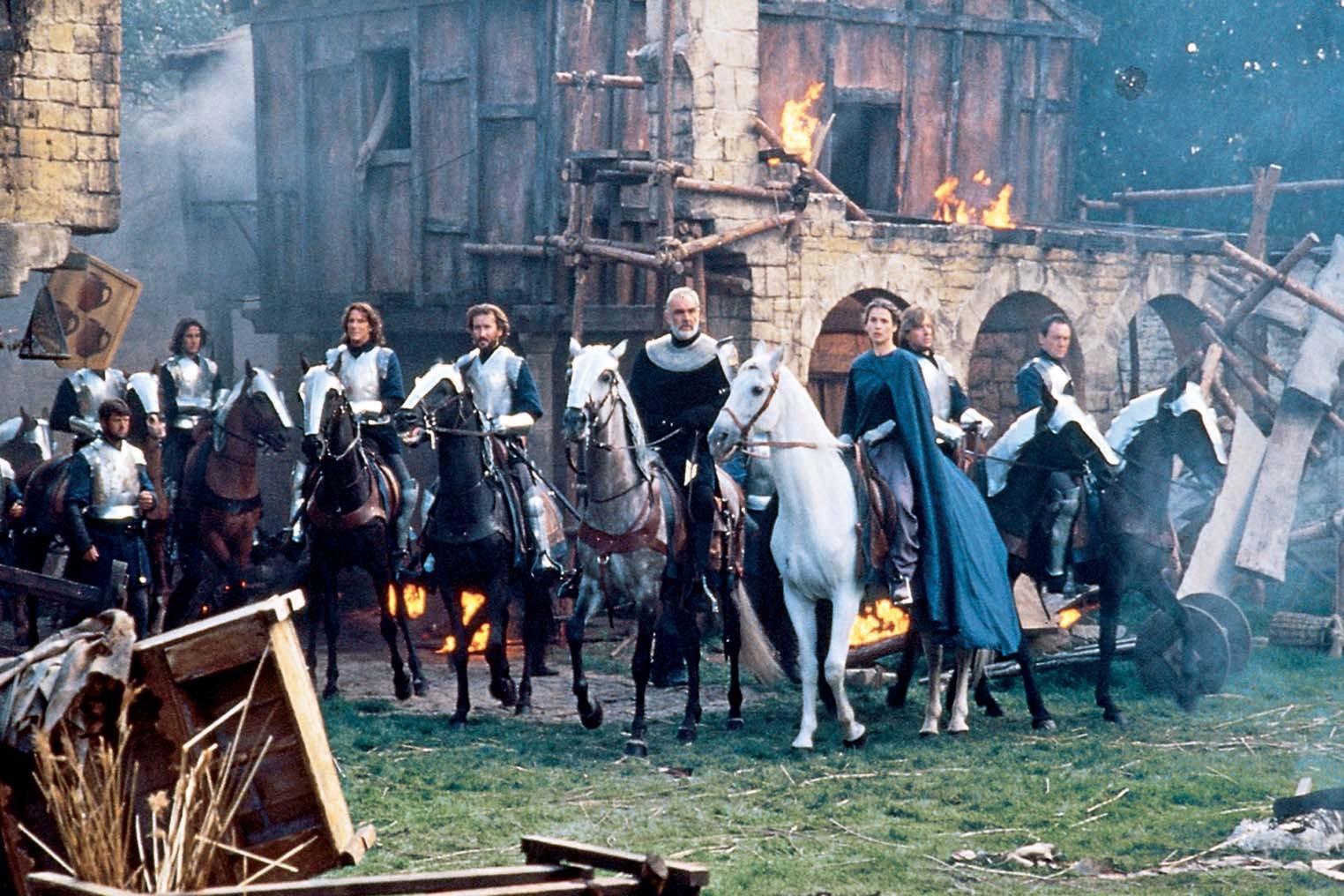 Still of Sean Connery, Richard Gere and Julia Ormond in First Knight (1995)