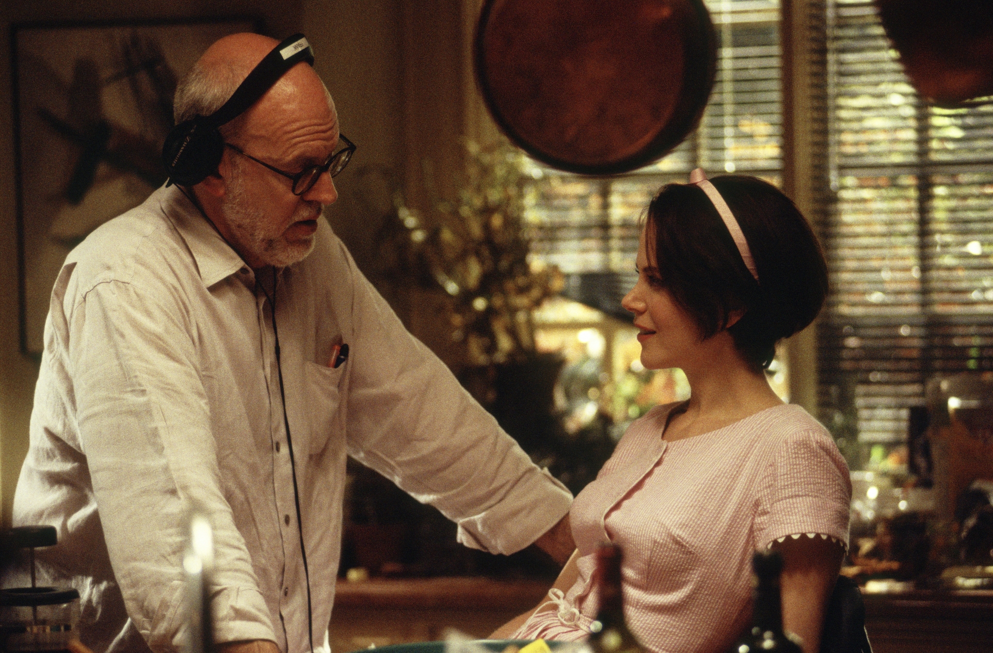 Still of Nicole Kidman and Frank Oz in The Stepford Wives (2004)